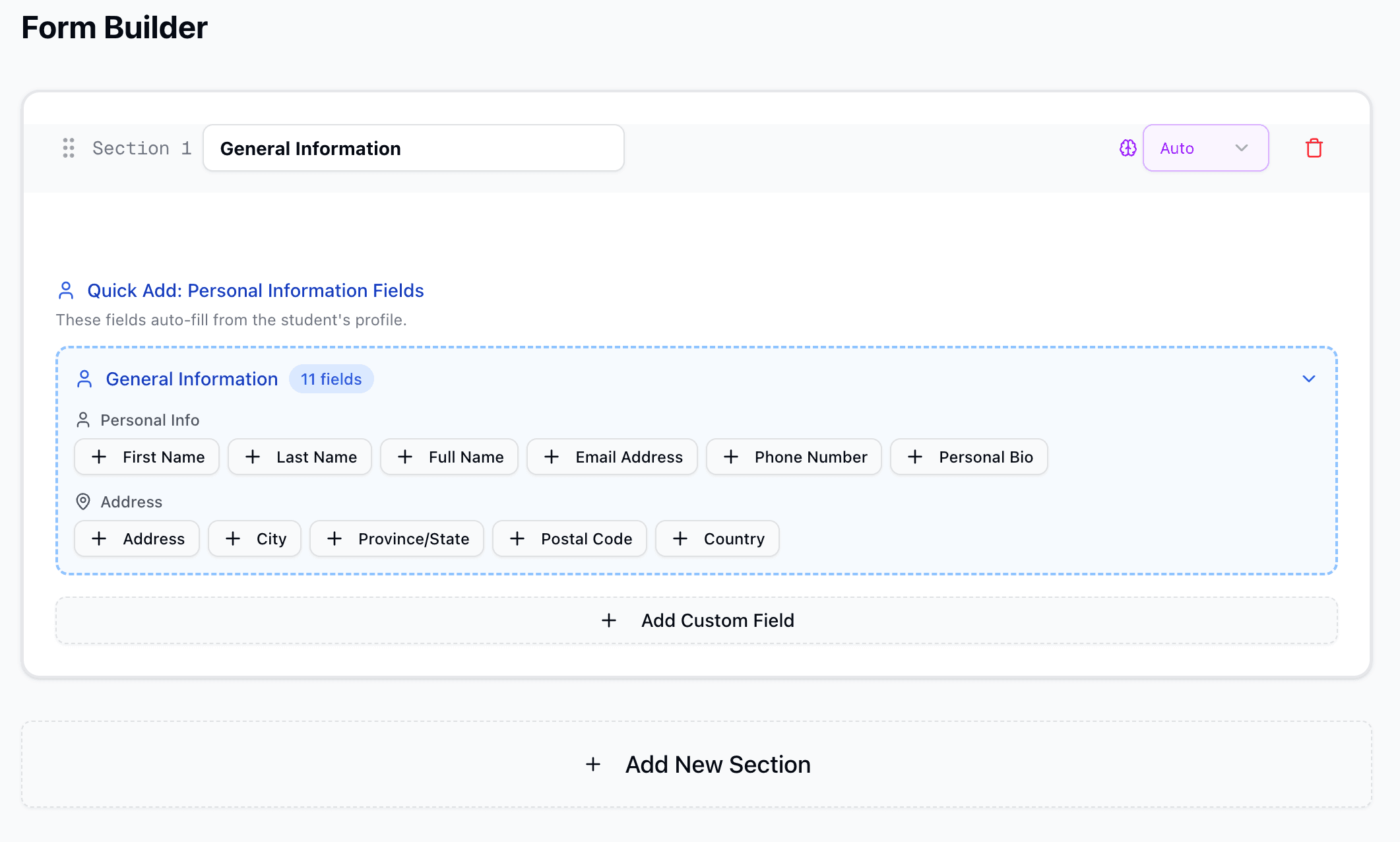 Build the application your scholarship actually needs.